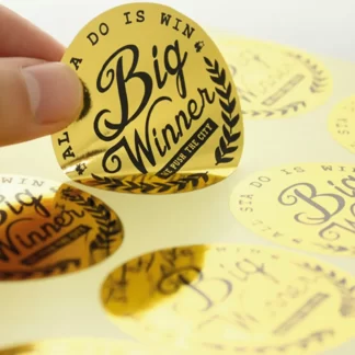 Impresión digital vinilos metalizados o reflectivos